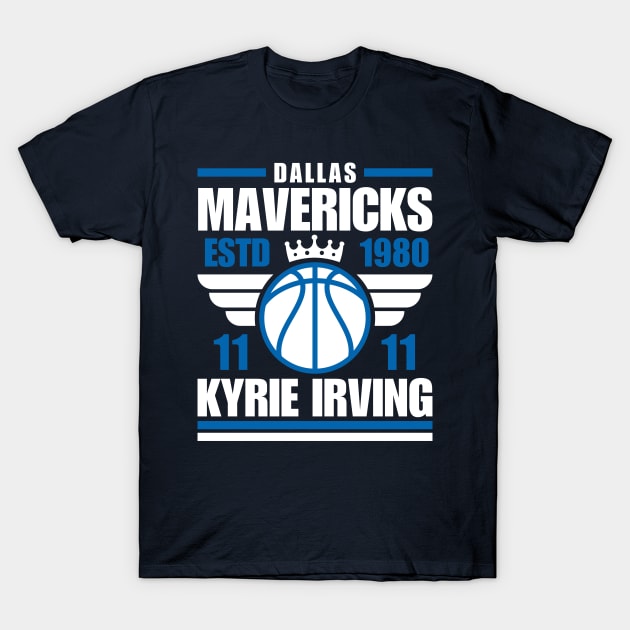 Dallas Mavericks Irving 11 Basketball Retro T-Shirt by ArsenBills